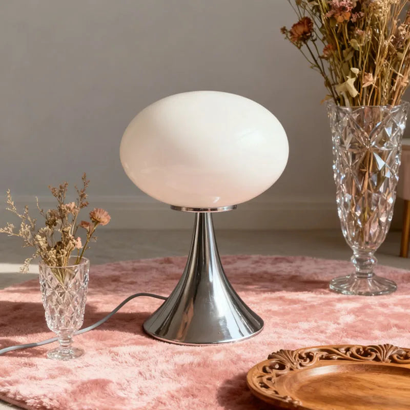 Oval Bauhaus Dimmable Table Lamp