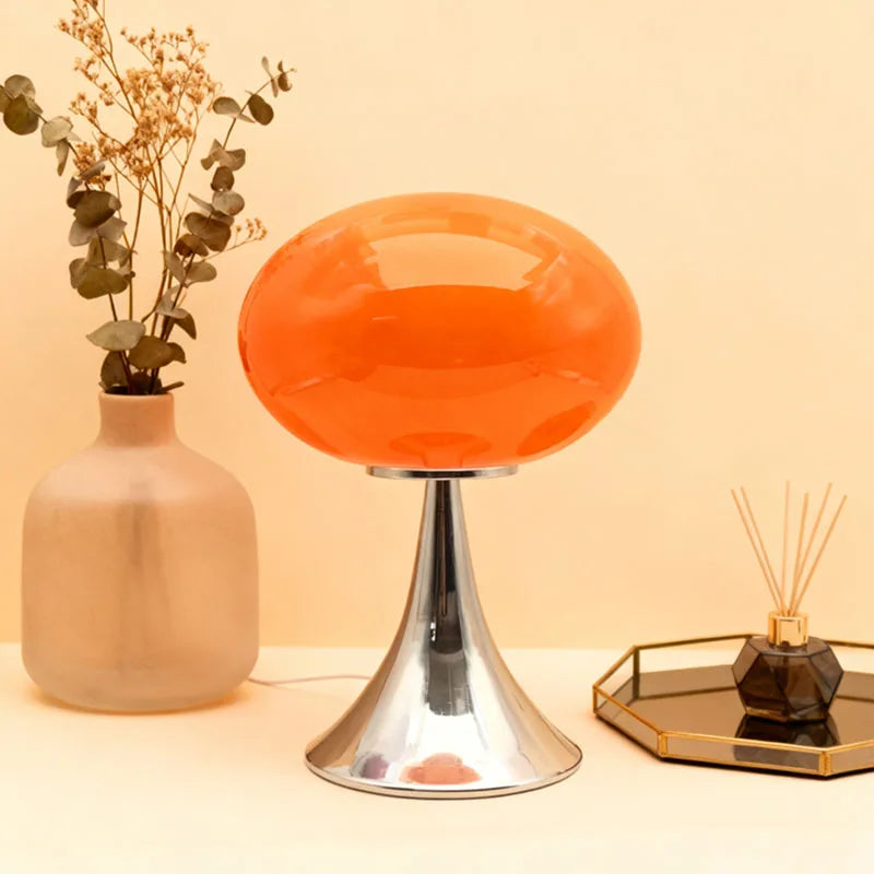 Oval Bauhaus Dimmable Table Lamp